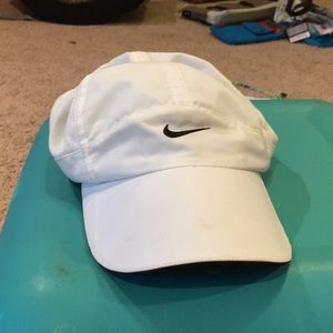 White Nike hat